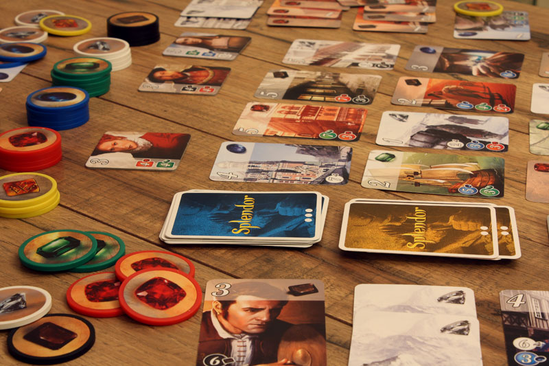 Splendor game play - Choice Board Games